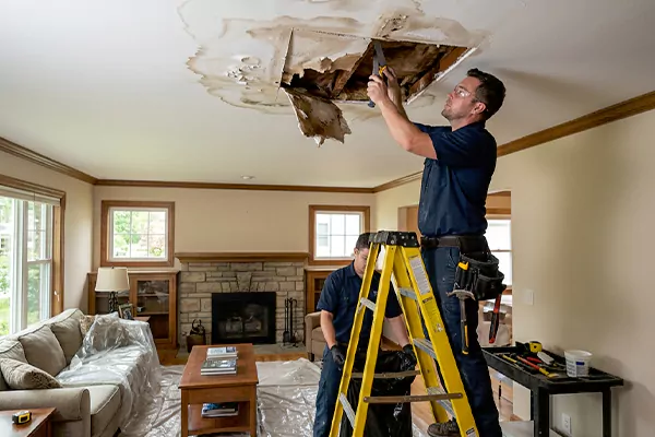 Water Damage Ceiling Repair Kaysville