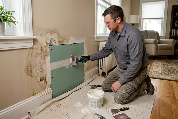 Water Damage Drywall Repair Kaysville