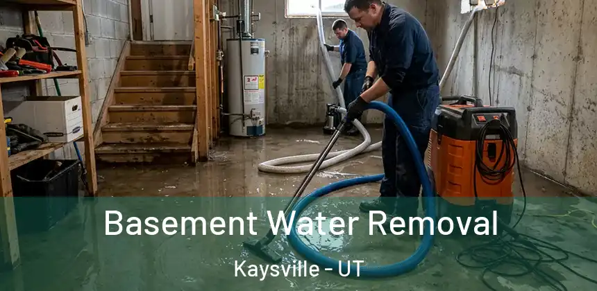  Basement Water Removal Kaysville - UT