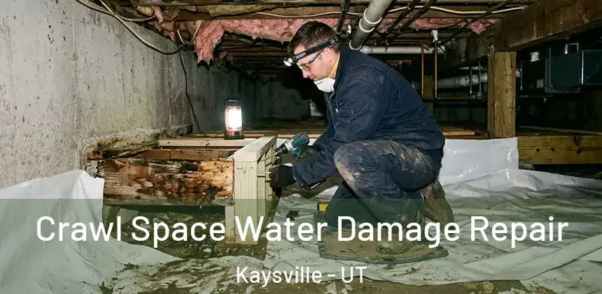  Crawl Space Water Damage Repair Kaysville - UT