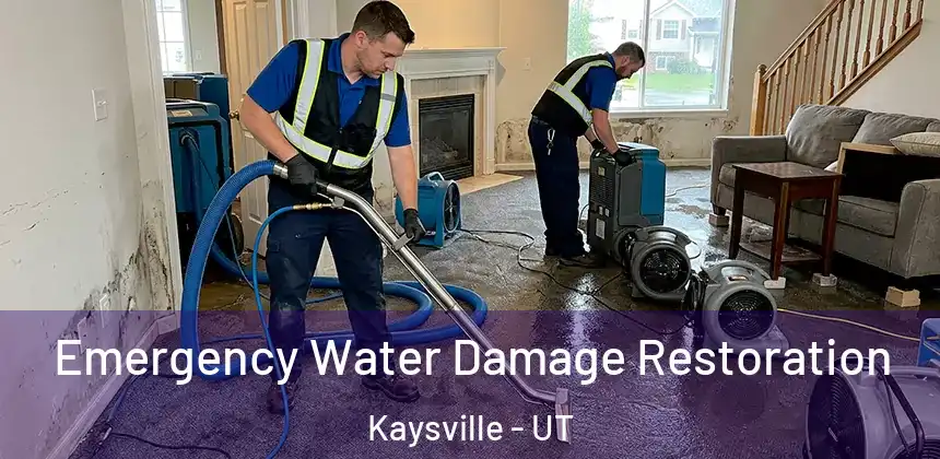  Emergency Water Damage Restoration Kaysville - UT