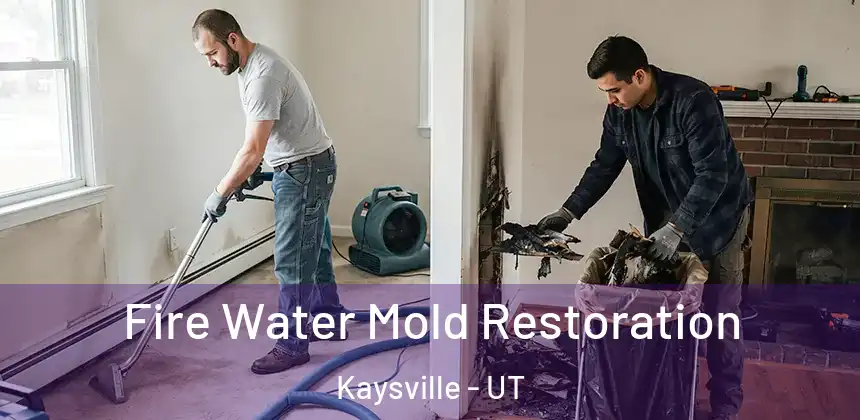  Fire Water Mold Restoration Kaysville - UT
