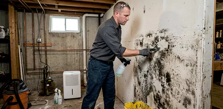Black Mold Removal From Walls in Kaysville