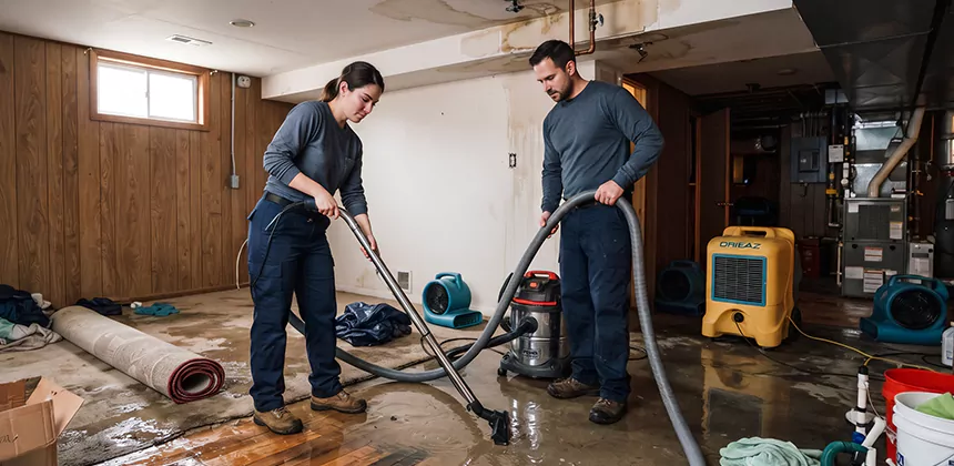 Frozen Pipe Burst Cleanup in Kaysville