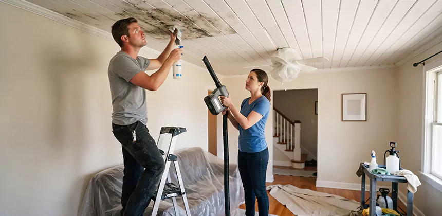 Ceiling Mold Treatment in Kaysville