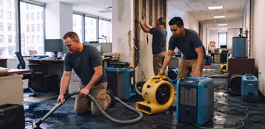 Emergency Commercial Water Damage Repair in Kaysville