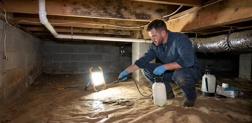 Crawl Space Mold Treatment in Kaysville