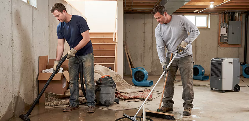 Basement Flood Water Removal in Kaysville