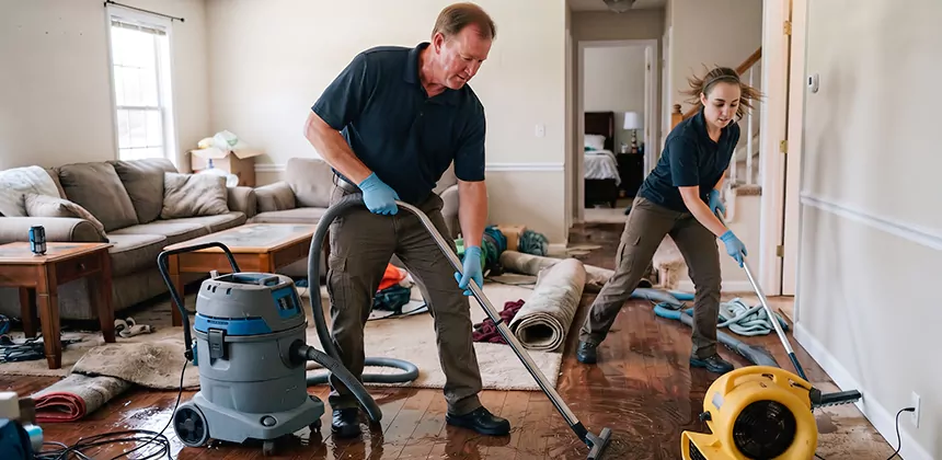 Hidden Leak Clean Up in Kaysville