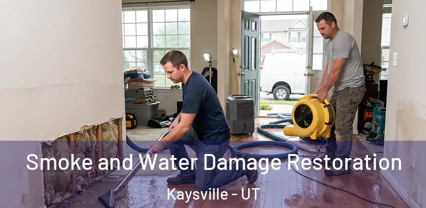 Smoke and Water Damage Restoration Kaysville - UT