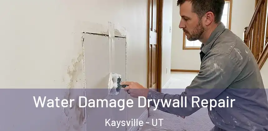 Water Damage Drywall Repair Kaysville - UT