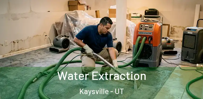  Water Extraction Kaysville - UT